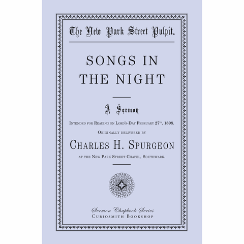 Songs in the Night by Charles Spurgeon