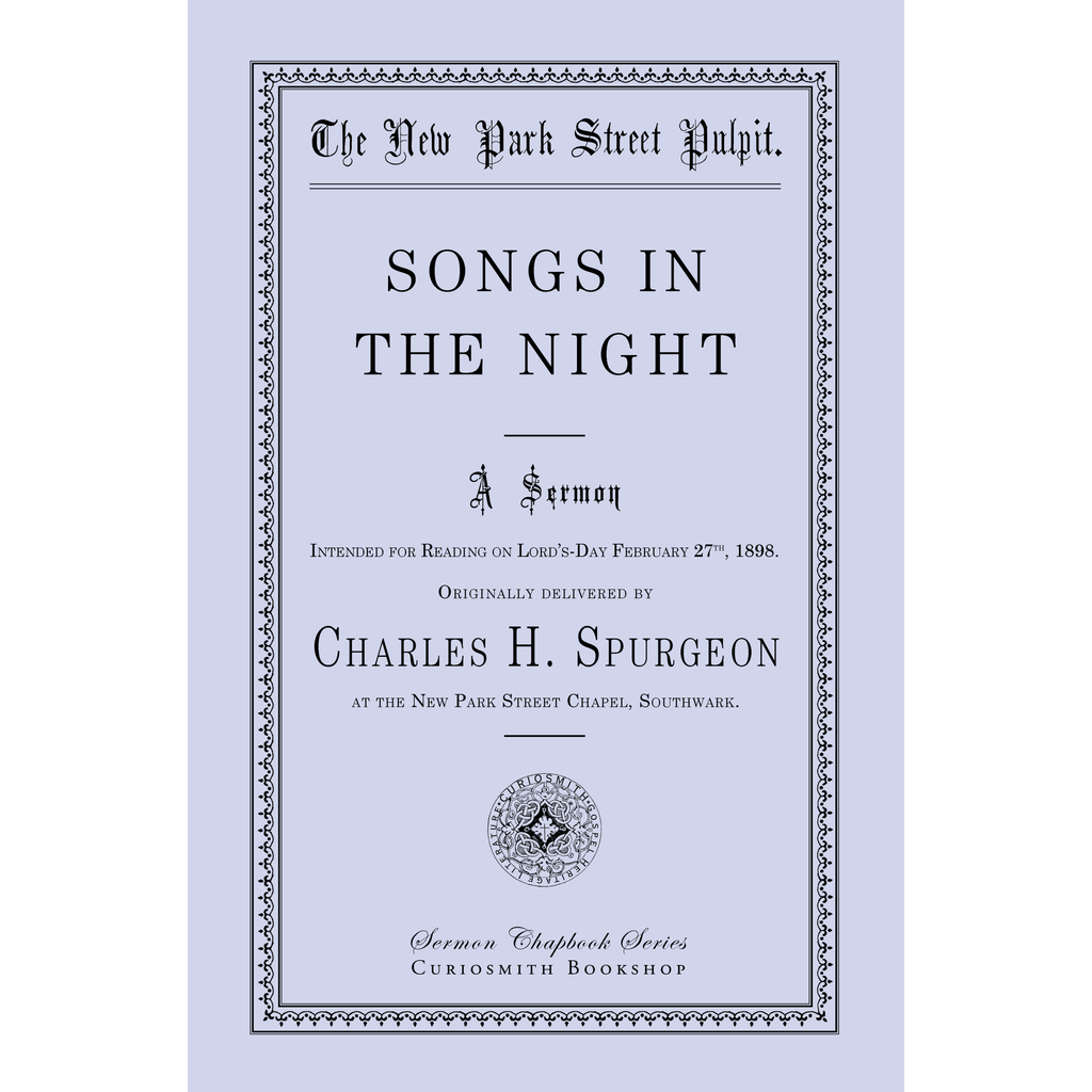 Songs in the Night by Charles Spurgeon